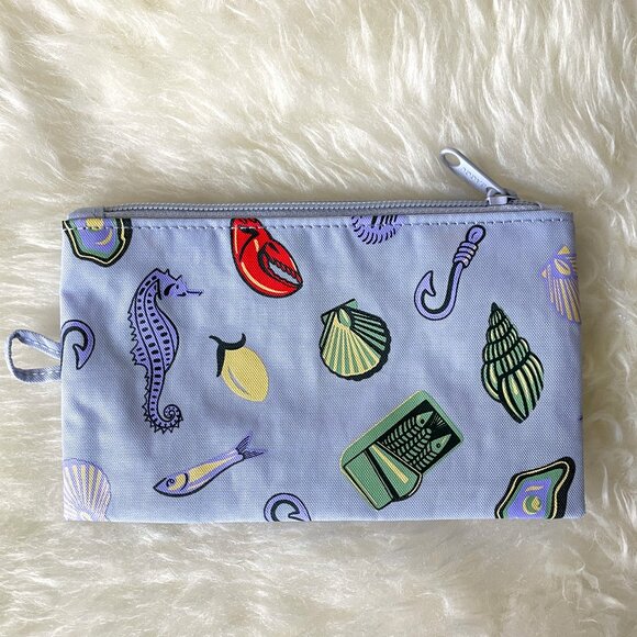 NWOT Baggu Go Pouch Small - Sea Charms (Sea Creatures) - Picture 2 of 6